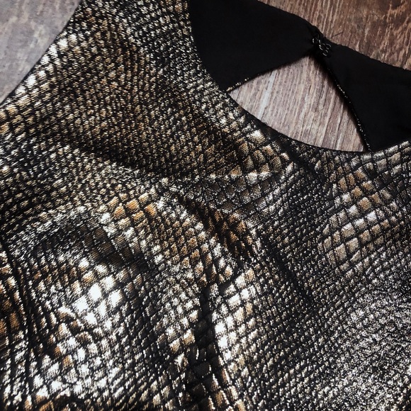 JACK by BB Dakota Metallic Mini Dress, 0 - Picture 2 of 8